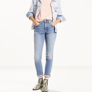 Levi’s 501 stretch skinny jeans